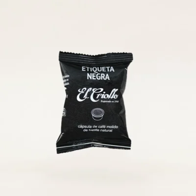 capsula lavazza etiqueta negra