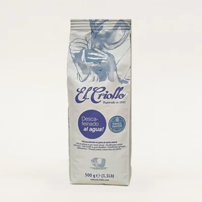 descafeinado al agua el criollo