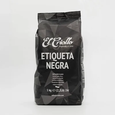 cafe de etiqueta negra para hosteleria