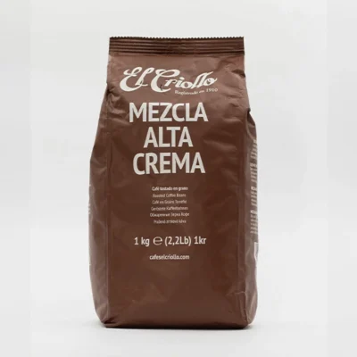cafe mezcla alta crema