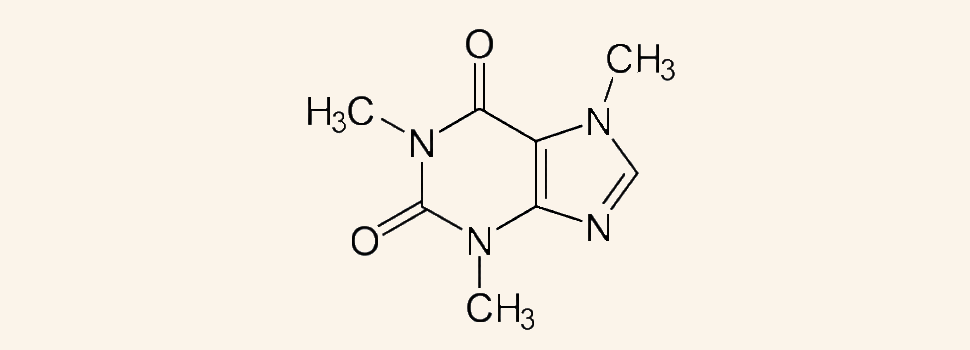 molecula cafeina método swiss water
