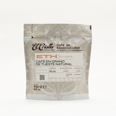 Cafés El Criollo 4 Café de especialidad Etiopía ‘Yirgacheffe’ - 250g